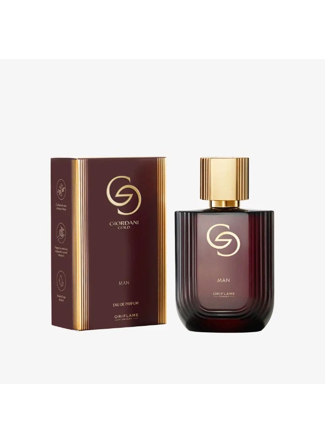 Oriflame Giordani Gold Man Eau de Parfum, 75 ml - Image 3